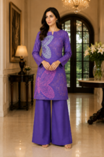 Maria B Breeze — "Flutter" All-Over Butterfly Embroidered Lawn Suit